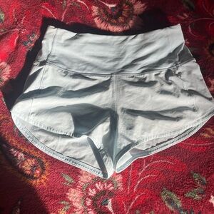 Women's light blue lulu High-Waisted Shorts